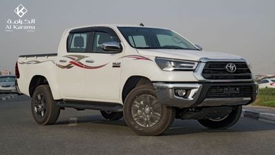 Toyota Hilux GLX 2.4L | Automatic Transmission - Bed Liner - 4x4 - Rear Camera | GCC