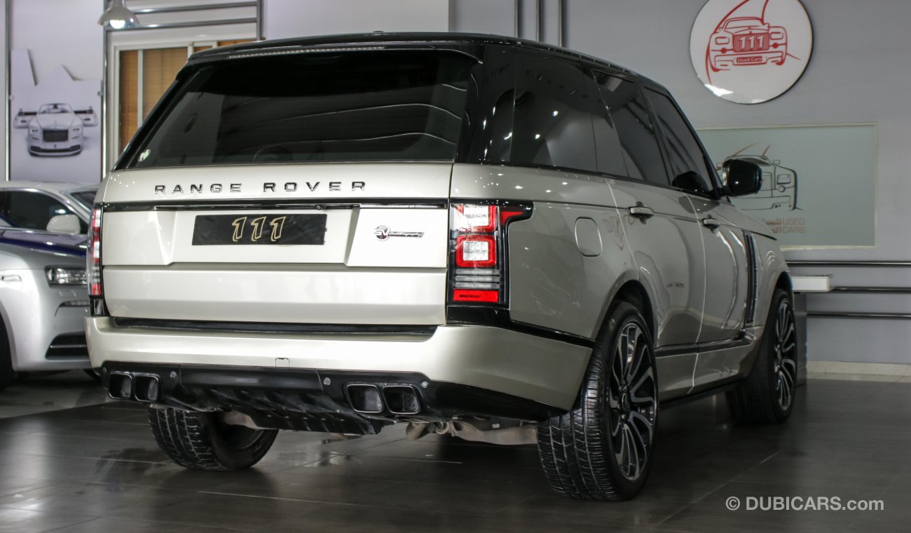 Land Rover Range Rover SVAutobiography / GCC Specs