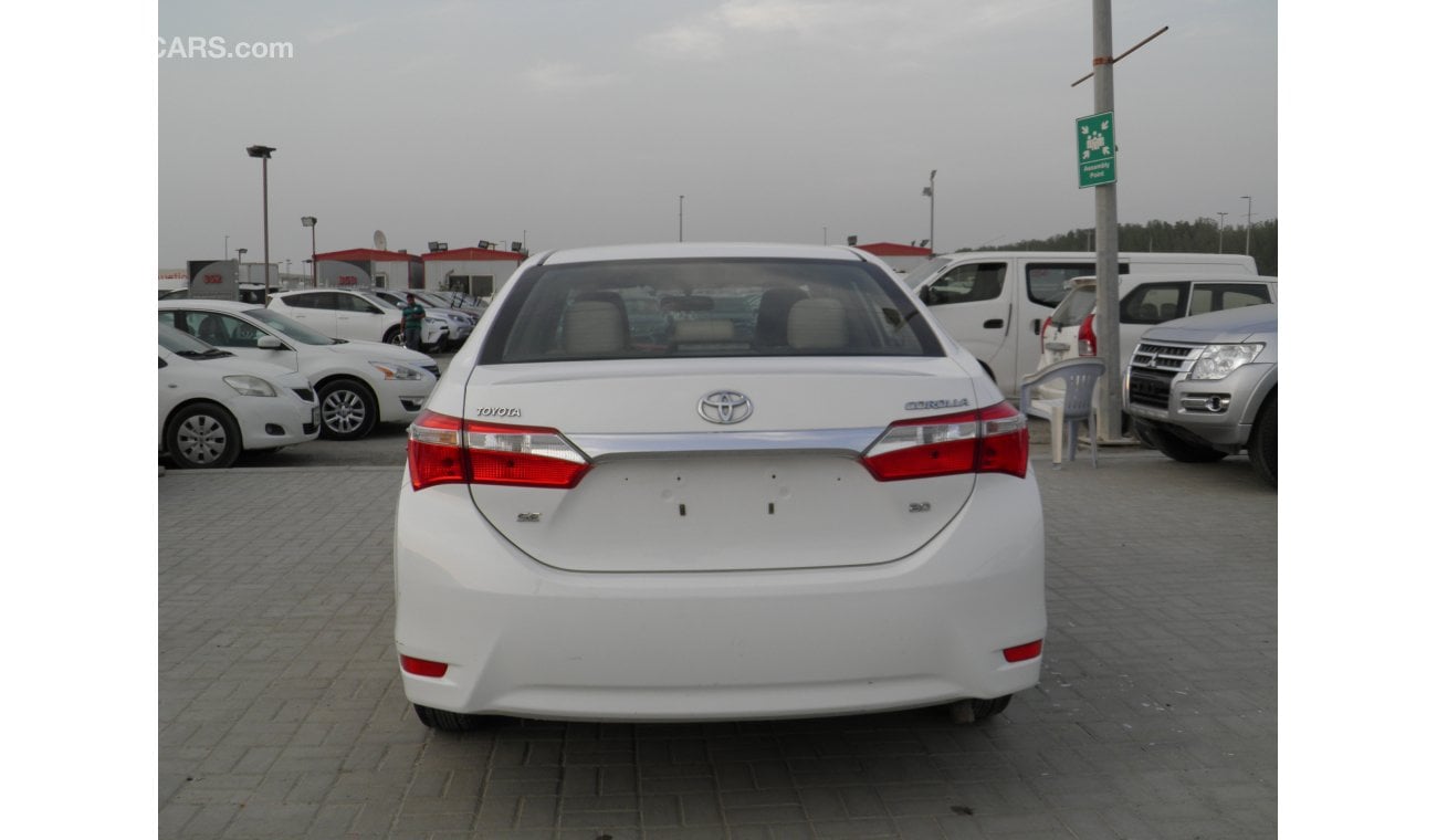 Toyota Corolla 2014 SE 2.0 Ref# 434