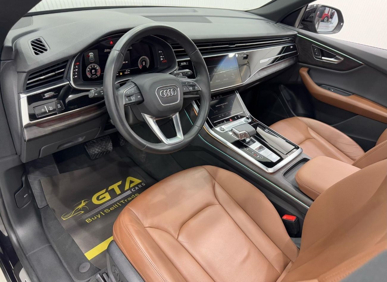 Audi Q8 55 TFSI quattro S-Line 3.0L 2021 Audi Q8 S-Line 55TFSI Quattro, 2025 Audi Warranty + Service Pack, L