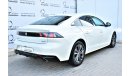 Peugeot 508 1.6L ACTIVE 2020 GCC SPECS WITH UNDER WARRANTY