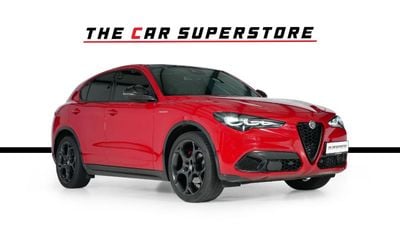 Alfa Romeo Stelvio VELOCE GCC-1 Owner-Low Mileage-Gargash Warranty & Service Contract Until 2029
