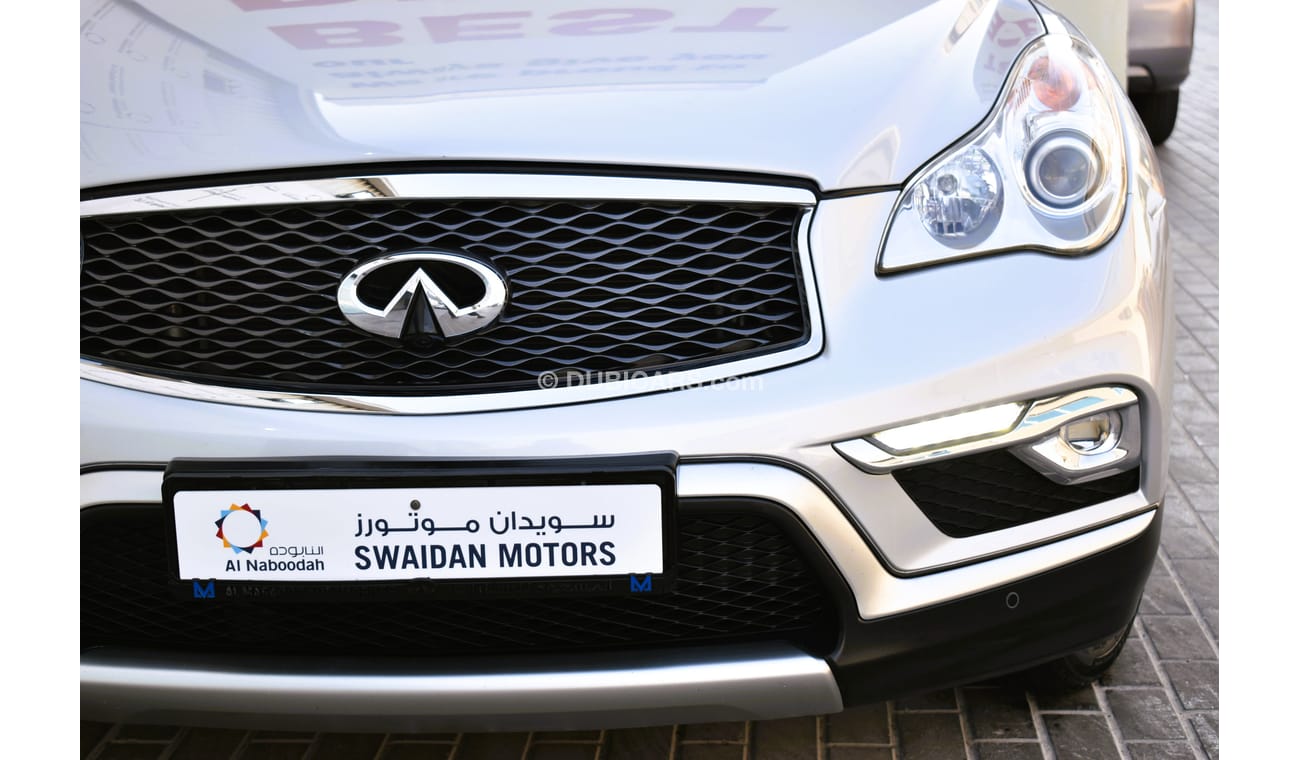 Infiniti QX50 AED 1439 PM | 3.7L QX50 LUX AWD GCC DEALER WARRANTY