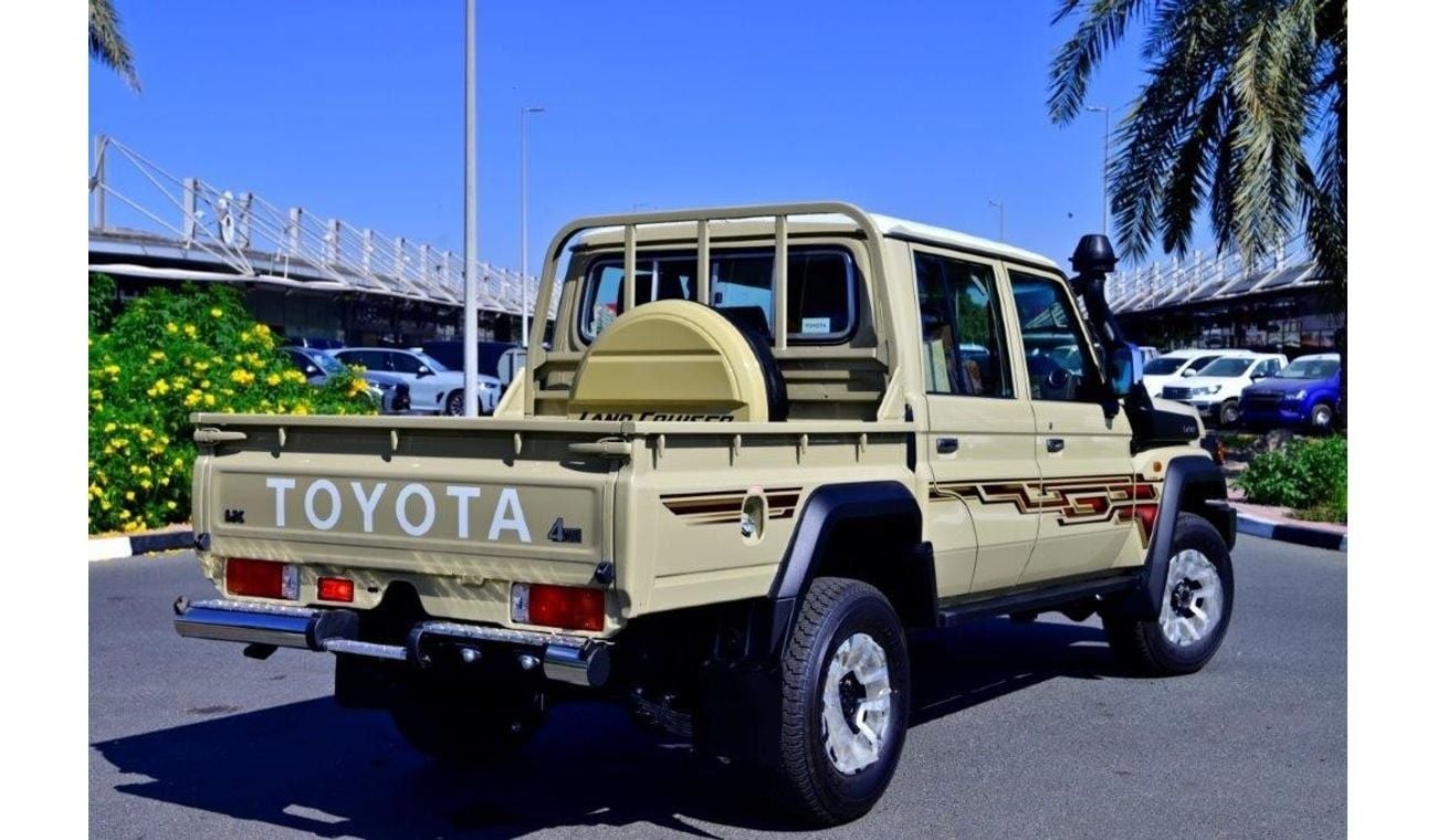 تويوتا لاند كروزر بيك آب 2024 TOYOTA LAND CRUISER 79 DOUBLE CAB PICKUP LX-Z 2.8L DIESEL AT