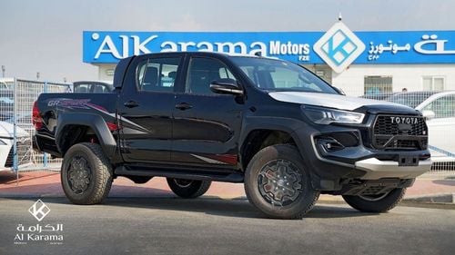 Toyota Hilux GR SPORT 4.0L V6 | Attitude Black | GCC Specs | 306 Camera | Zero KM