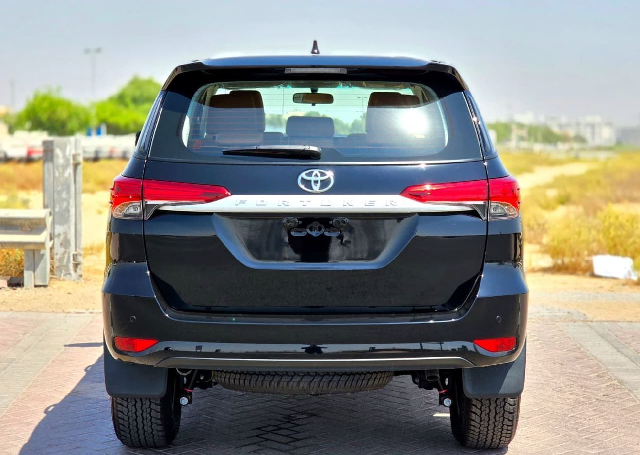 Toyota Fortuner TOYOTA FORTUNER PETROL 2.7 - MANUAL A.C - ALLOY WHEELS - 2025 MODEL - BLACK INSIDE BROWN - GCC SPE