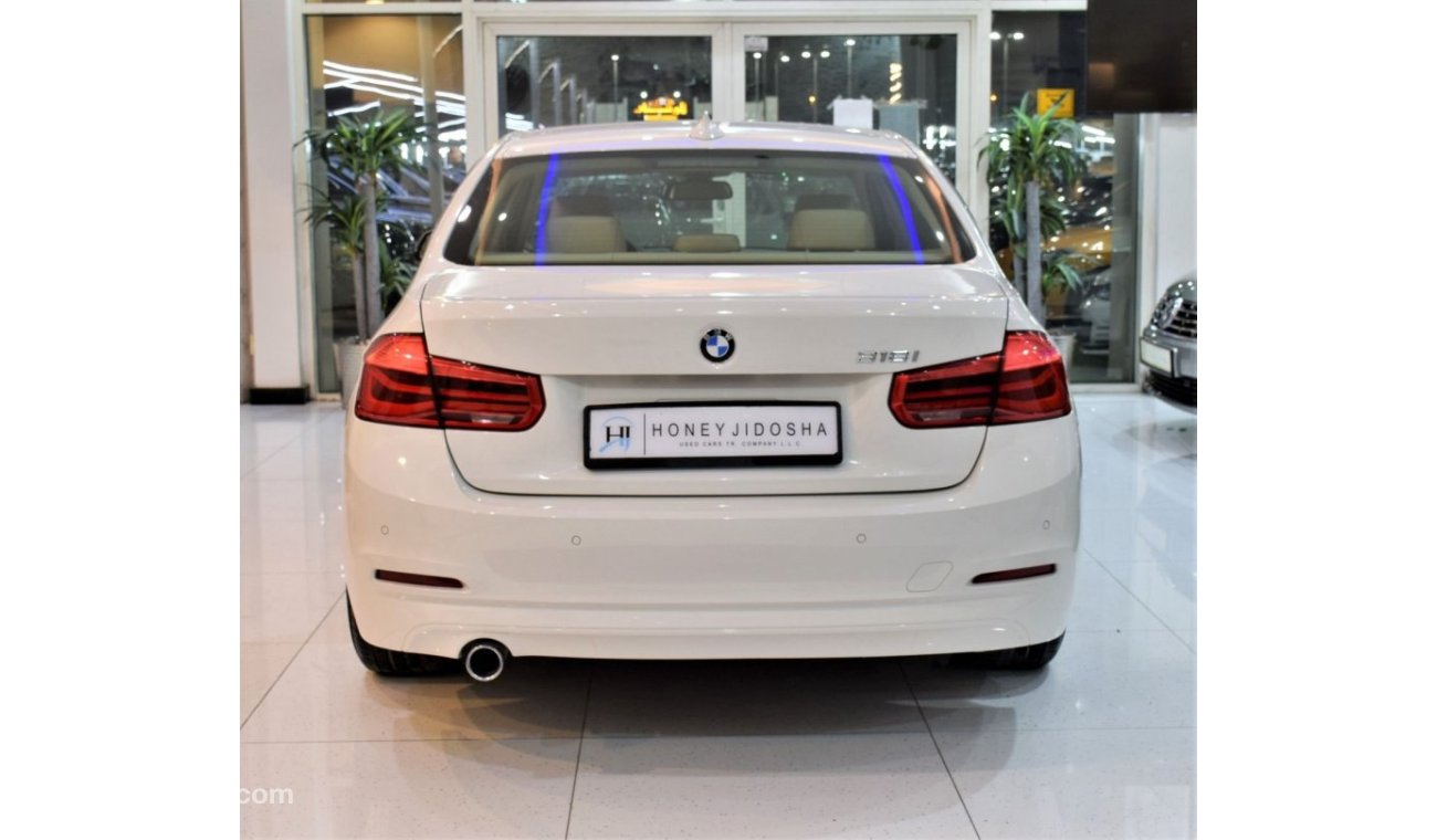 BMW 318i EXCELLENT DEAL for our BMW 318 i ( 2018 Model ) in White Color GCC Specs