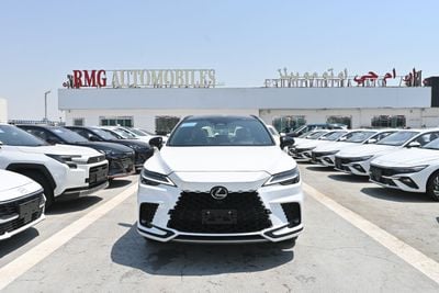 لكزس RX 500h F SPORT PERFORMANCE Lexus RX500h F-Sport 2.4L Turbo + Hybrid, AWD Model 2025 Color White