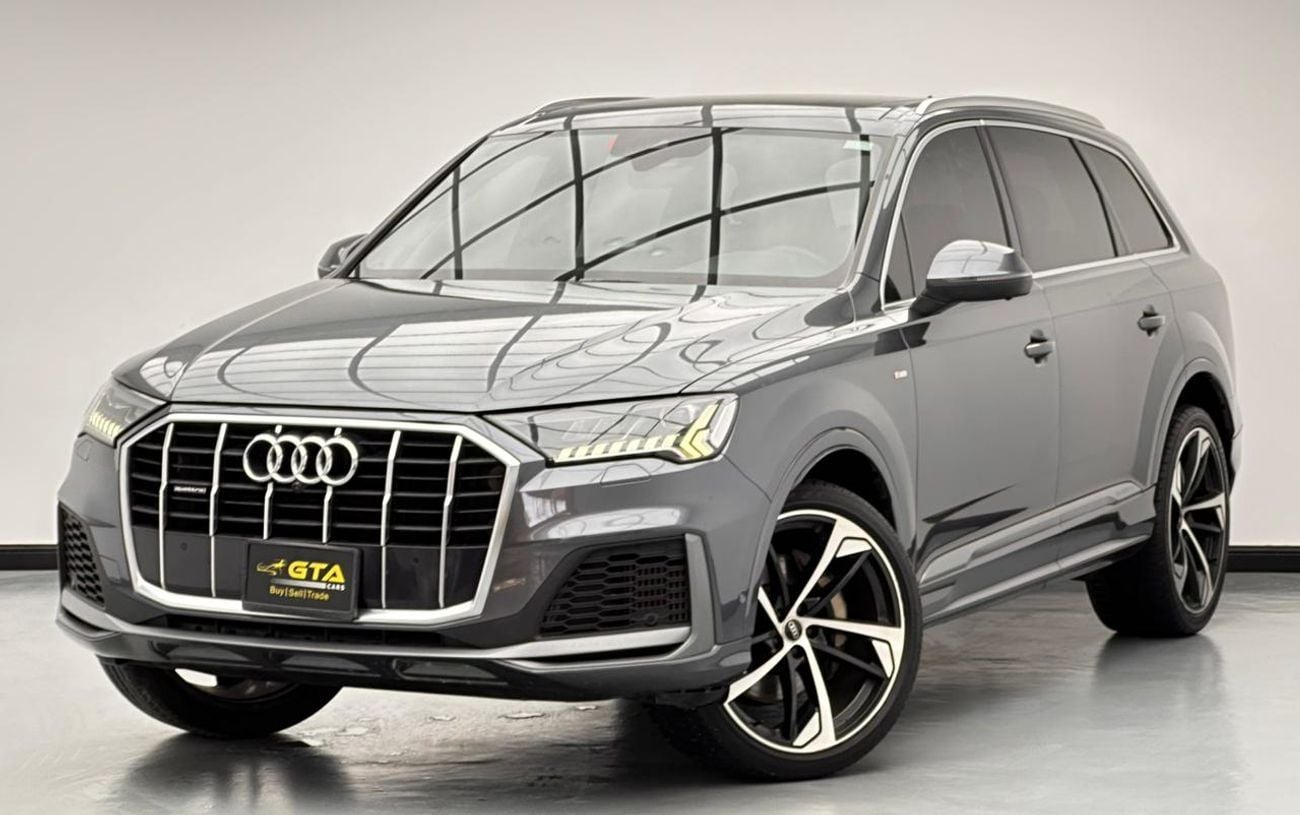 Audi Q7 55 TFSI S-LINE 2022 Audi Q7 55 TFSI Quattro S-Line, 1 Year Warranty Unlimited KM, Service History, G