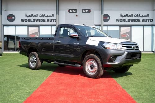 تويوتا هيلوكس 2.4 DIESEL 4x4 SINGLE CABIN 2026 MODEL GCC مواصفات مجلس التعاون الخليجي