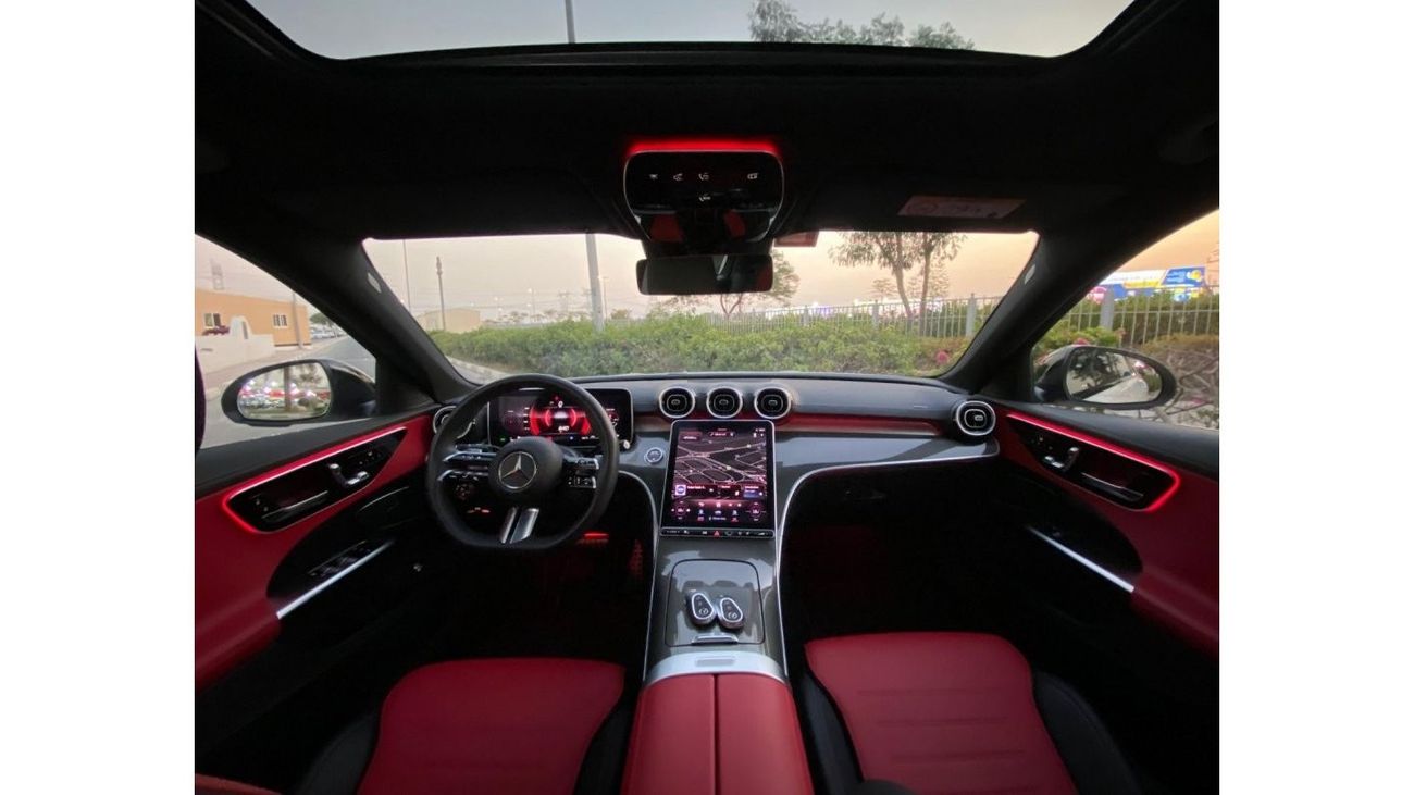 Mercedes-Benz C 200 MERCEDES C200 2024 AMG PACKAGE - 5 YEARS WARRANTY AND SERVICE CONTRACT FROM GARGASH