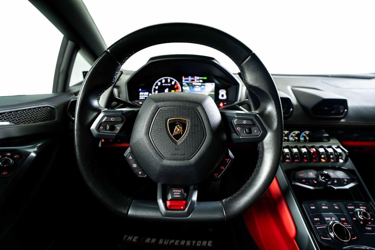 لامبورغيني هوراكان LP580-2-Very Low Mileage-Mint Condition-Italian Style Design