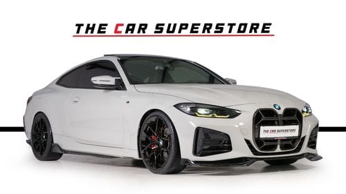 BMW 430i M Sport 2.0L GCC-Low Mileage-AGMC Full Service History & Service Contract-Aero Kit