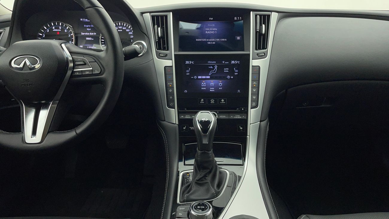 إنفينيتي Q50 2022 LUXE | AED 958/Month | 0 DP | 30 Day Return | Warranty | Service History