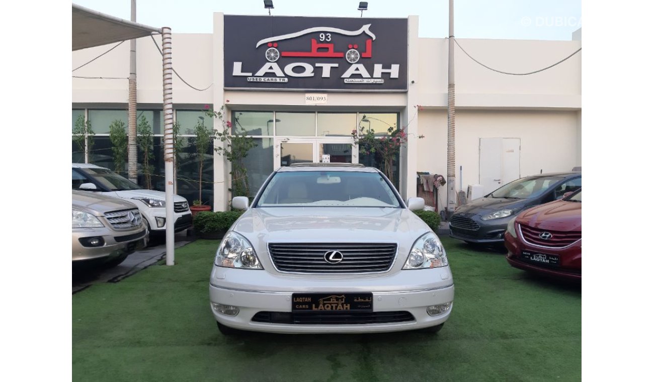 لكزس LS 430 لكزس 2001 وارد ممتازه جدا جدا لا تحتاج إلى مصاريف