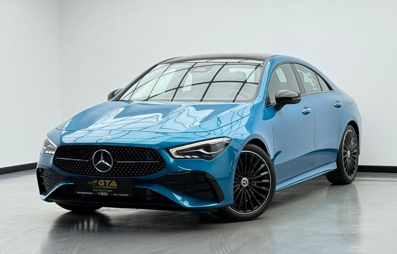 Mercedes-Benz CLA 200 *Brand New* 2025 Mercedes Benz CLA 200 AMG Premium, 2030 Mercedes Warranty, Delivery Km, GCC