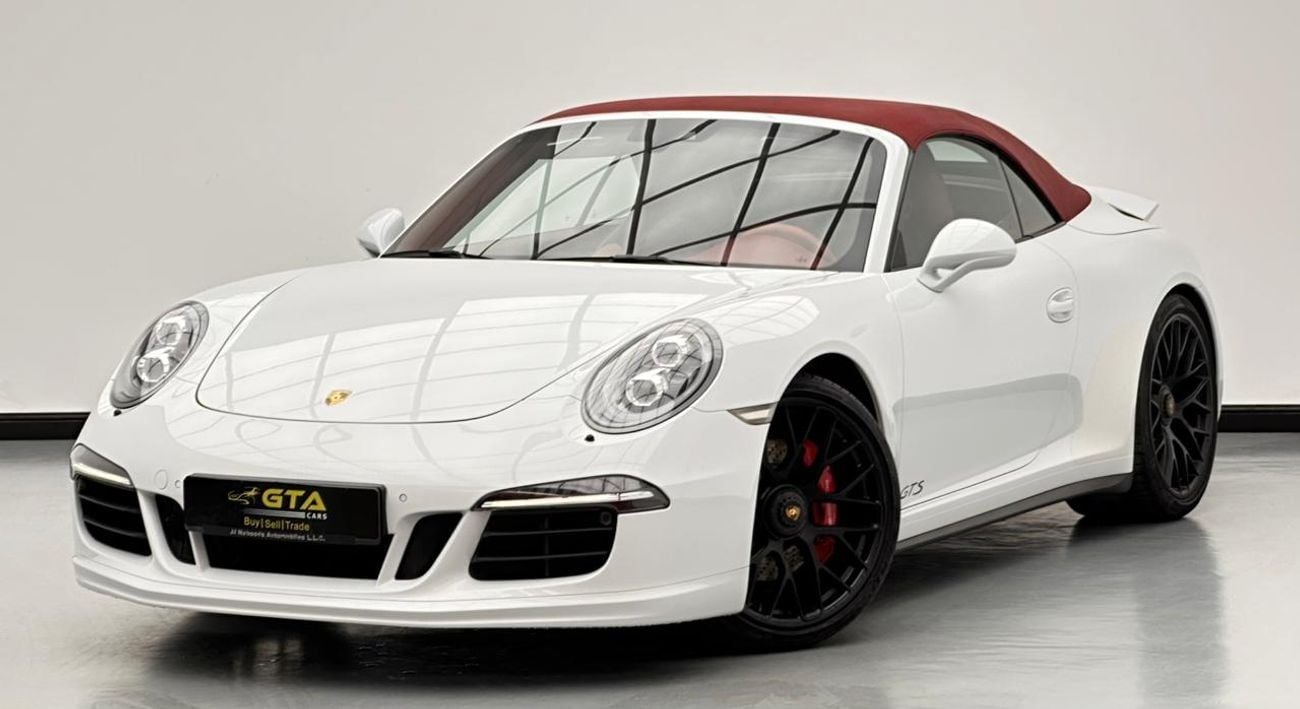 Porsche 911 2015 Porsche 911 Carrera 4 GTS Cabriolet, Porsche Full Service History, Excellent Condition, GCC