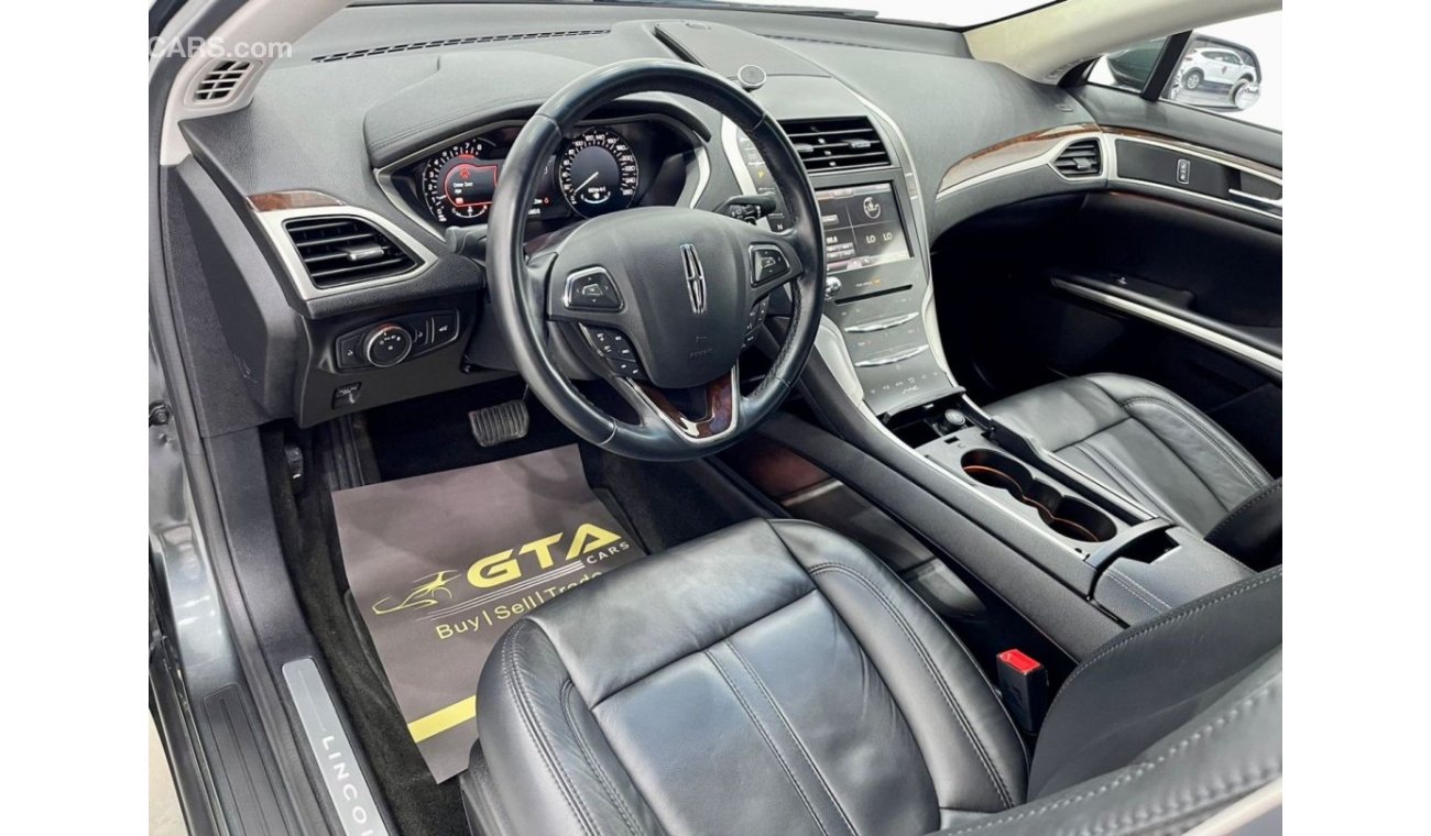 لينكولن MKZ 2015 Lincoln MKZ 2.0L EcoBoost, Full Service History, Fully Loaded, GCC