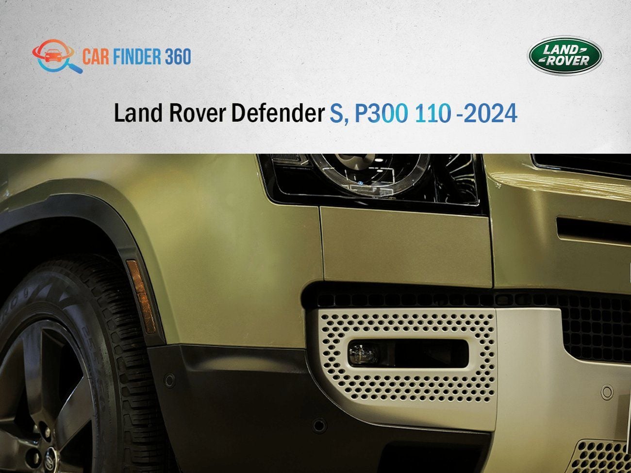 Land Rover Defender P300 110 2.0L (7 Seater)