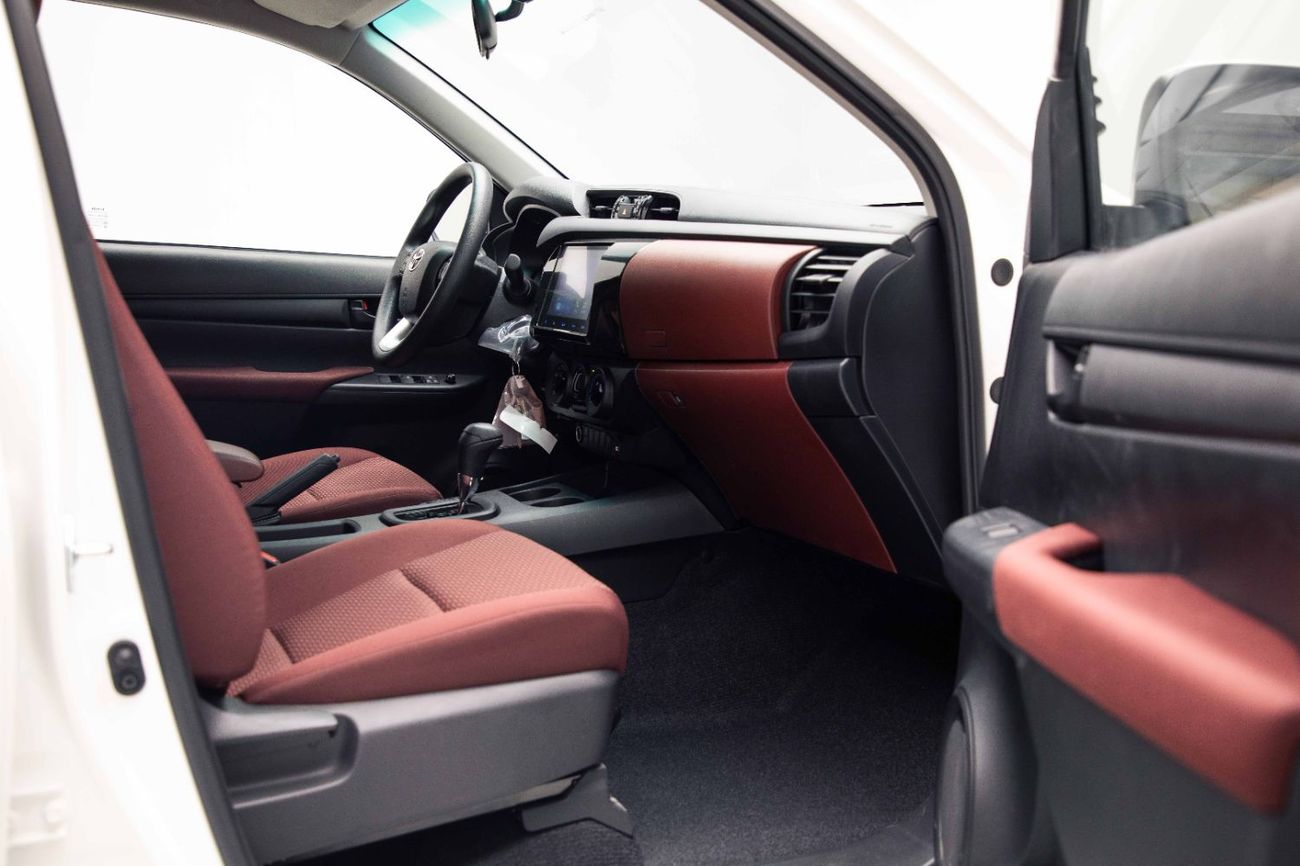 Toyota Hilux 4X2 - 2.7L – Super White Inside Red | Export Only