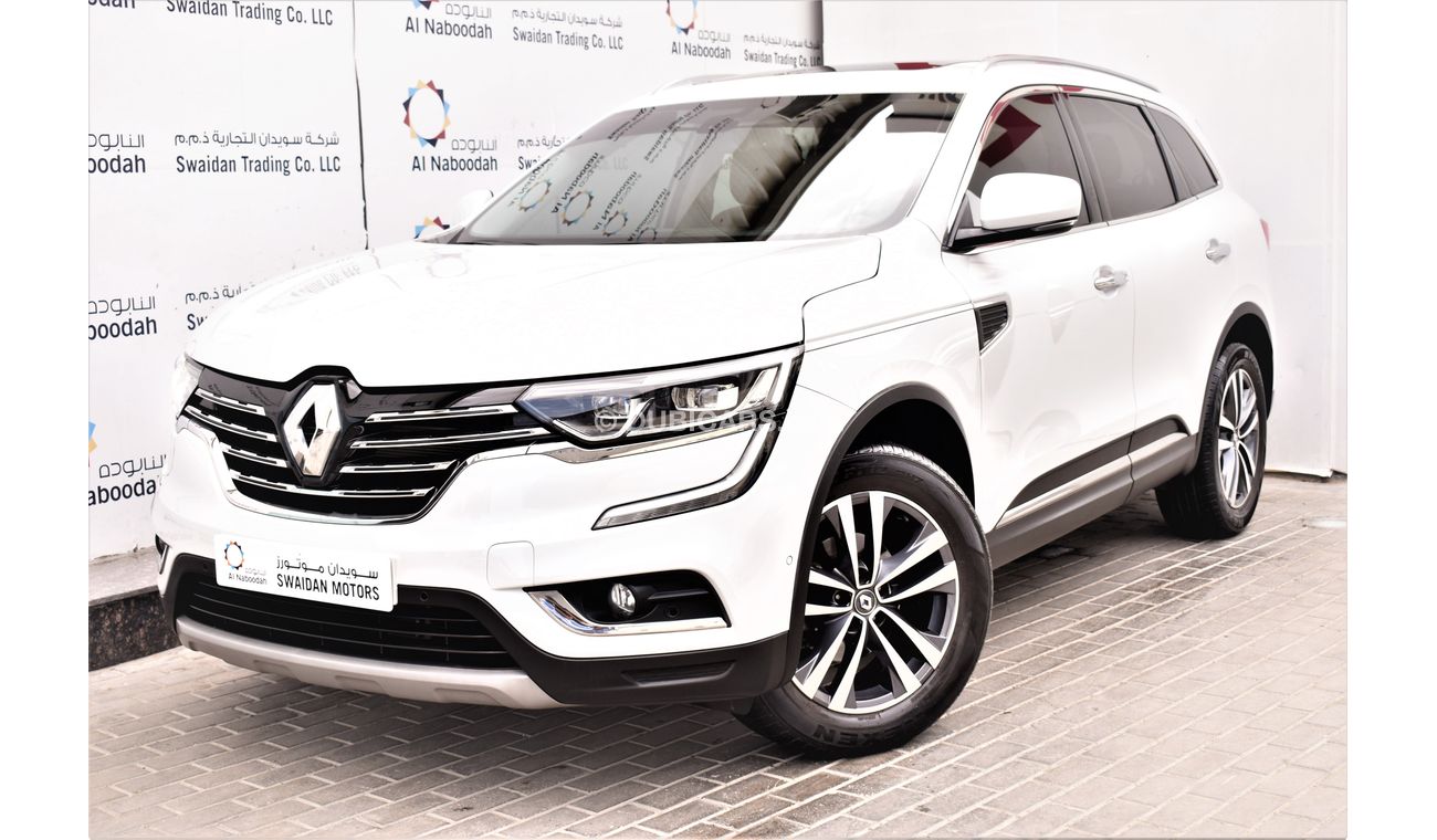 Renault Koleos AED 1566 PM | 2.5L LE 4WD GCC DEALER WARRANTY