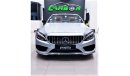 مرسيدس بنز C 300 كوبيه MERCEDES C300 CONVERTABLE ONLY FOR 105,000 AED  2017 MODEL IN VERY GOOD CONDITION