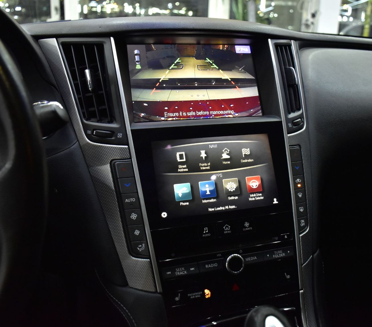 إنفينيتي Q50 EXCELLENT DEAL for our Infiniti Q50 2.0t ( 2016 Model ) in Red Color GCC Specs