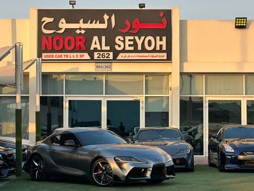 Toyota Supra TOYOTA SUPRA GR V6 GCC 2022  FULL OPTION ORIGINAL PAINT PERFECT CONDITION