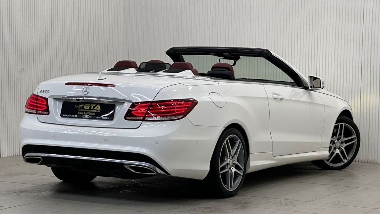 مرسيدس بنز E 250 Std 2015 Mercedes Benz E250 AMG Cabriolet, Full Options, Excellent Condition, GCC