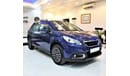 بيجو 2008 AMAZING Peugeot 2008 2015 Model!! in Blue Color! GCC Specs