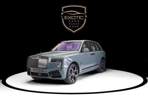 رولز رويس كولينان BLACK BADGE CULLINAN DUALITY SEATS
