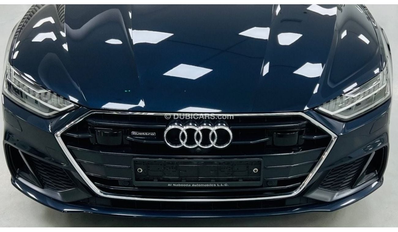 Audi A7 55 TFSI quattro S-Line Style & Comfort package GCC .. FSH .. Perfect Condition .. Original Paint ..