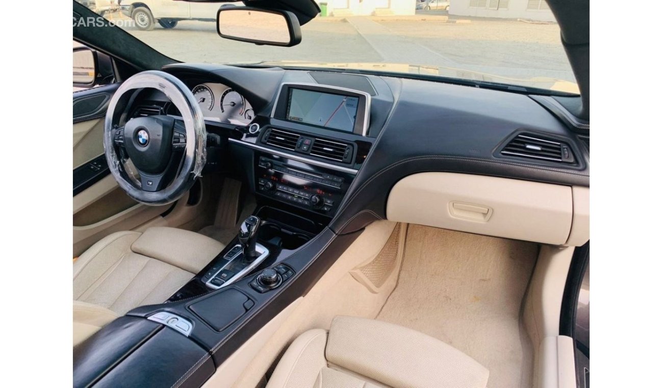 BMW 650i BMW 650CI COUPE بحالة ممتازة جدا مسرفسة كامل جاهزة للتسجيل