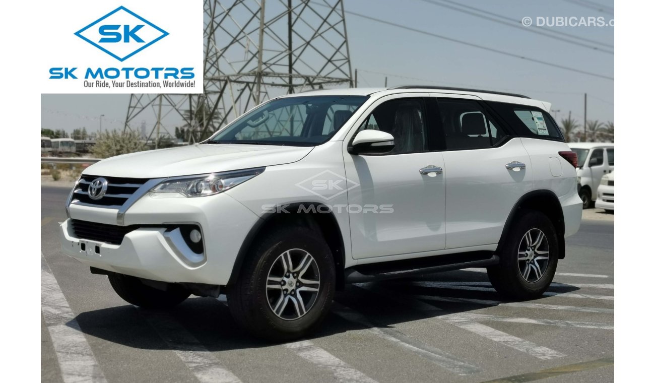 Toyota Fortuner 2.7L, 17" Tyre, DRL LED Headlights, ECO/PWR Drive Mode, Fabric Seats, Parking Sensors (LOT # 2158)