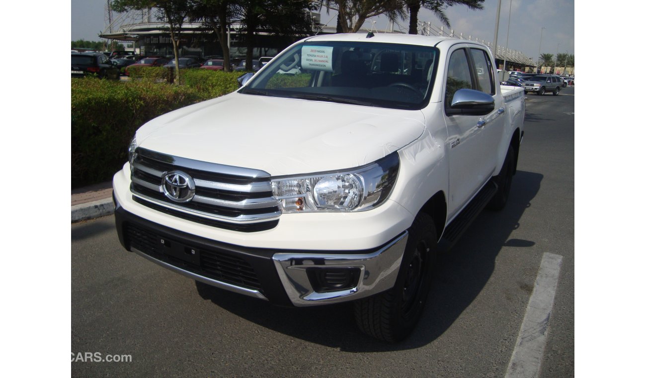 Toyota Hilux Double Cab 2.4l Diesel Manual For Export-2019 Model