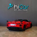 Chevrolet Corvette 3LT 6.2L (490 HP) Convertible AED 6,515 P.M • 0% Downpayment • Chevrolet Corvette C8 3LT Z51 • 1 Yea