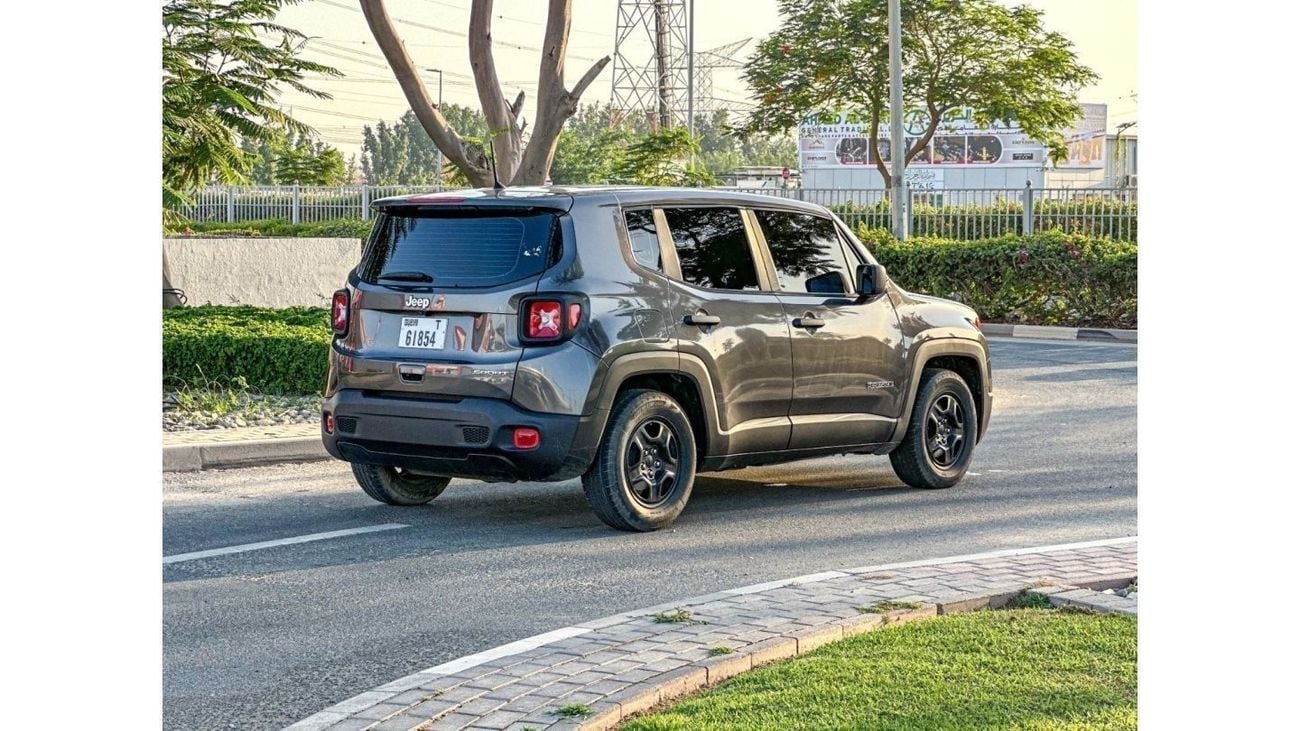 جيب رينيجيد Jeep Renegade Sport , 5dr SUV, 2.4L 4cyl Petrol, Automatic, Four Wheel Drive