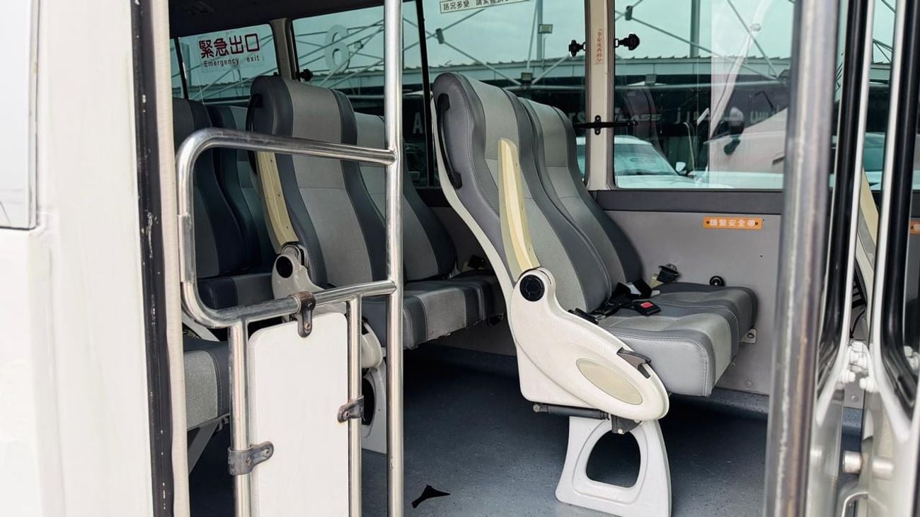 Toyota Coaster Fully luxury seats fully covered by cameras