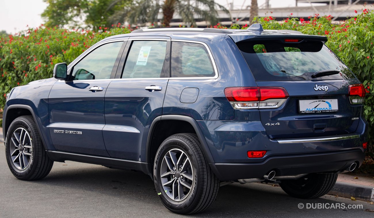 Jeep Grand Cherokee Limited V6 3.6L W/ 3Yrs or 60K km Warranty @ Official Dealer.