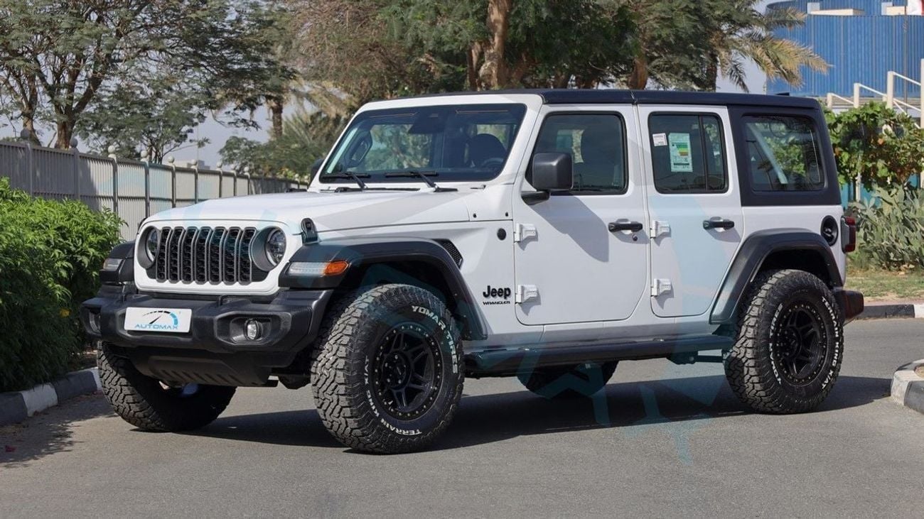 Jeep Wrangler ( Eid al-Adha Offer ) (For Export , НА ЭКСПОРТ) Unlimited Sport S I4 2.0T 2025 GCC Без пробега