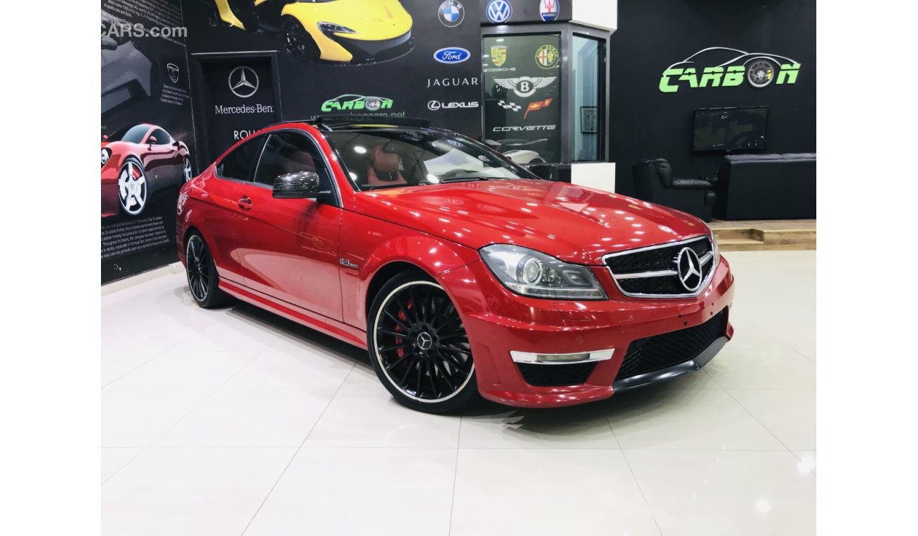 Mercedes-Benz C 63 Coupe 2012 - ONE YEAR WARRANTY - ( 1650 AED PER MONTH )