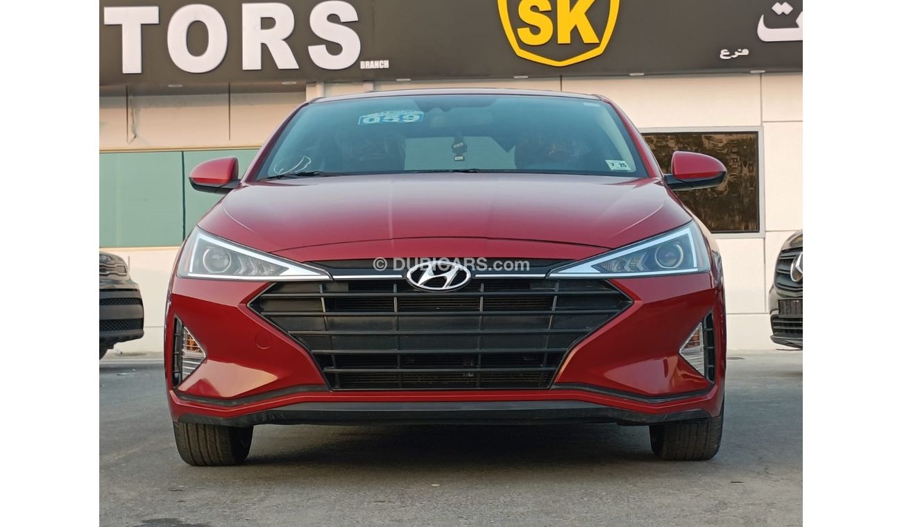 هيونداي إلانترا SE, 2.0L Petrol, Diamond Leather Seats, DVD + Camera (LOT # 995392)