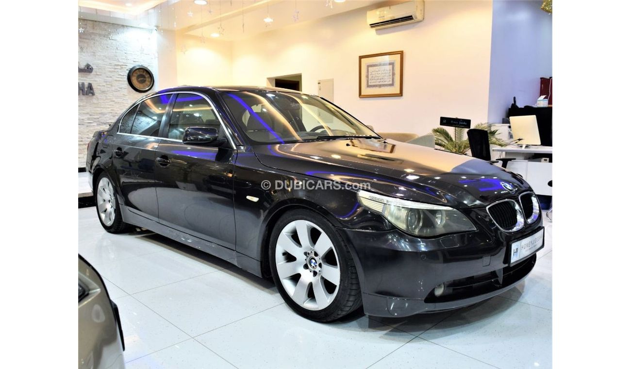 BMW 530i AMAZING BMW 530i 2005 Model!! in Black Color! GCC Specs
