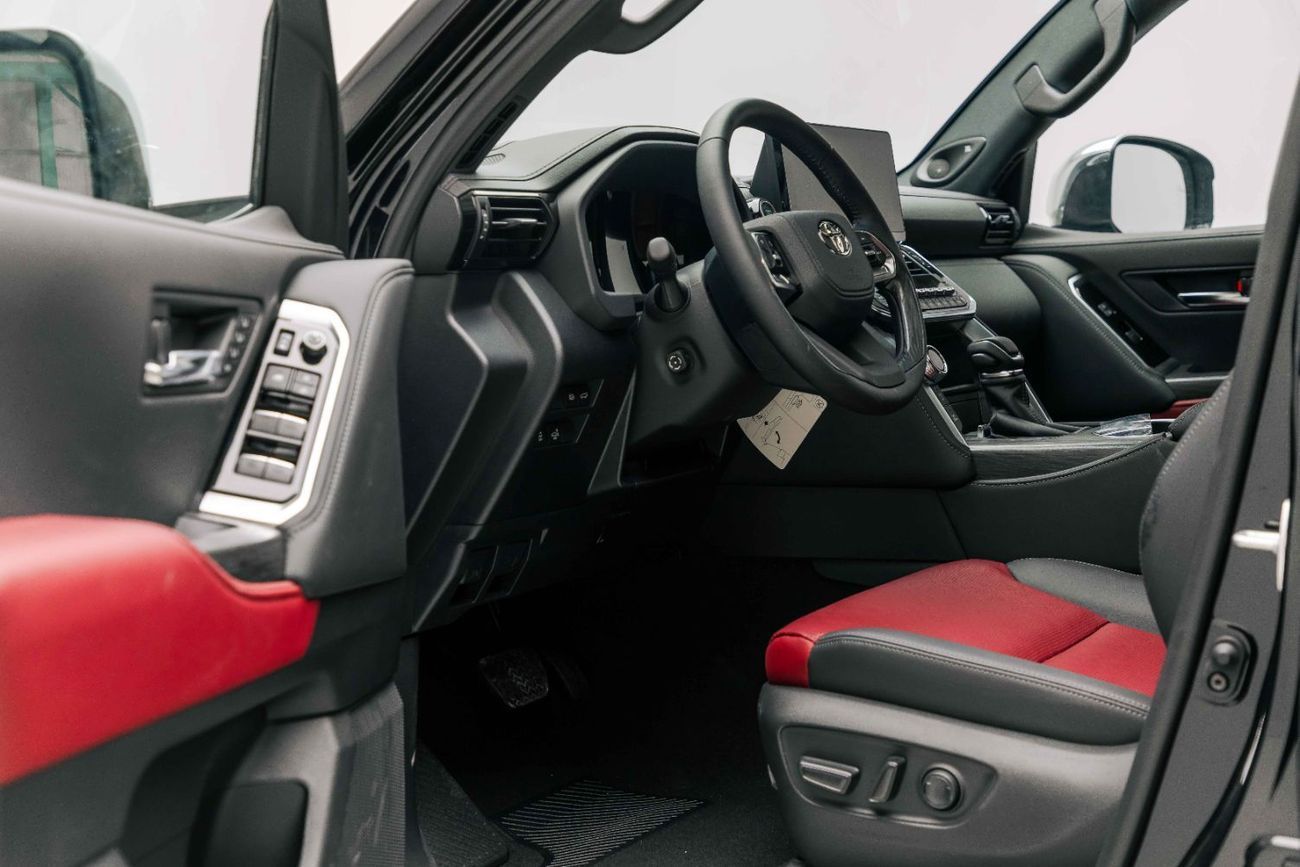 Toyota Land Cruiser VXR 3.3L - Attitude Black Inside Black & Dark Red | Export Only