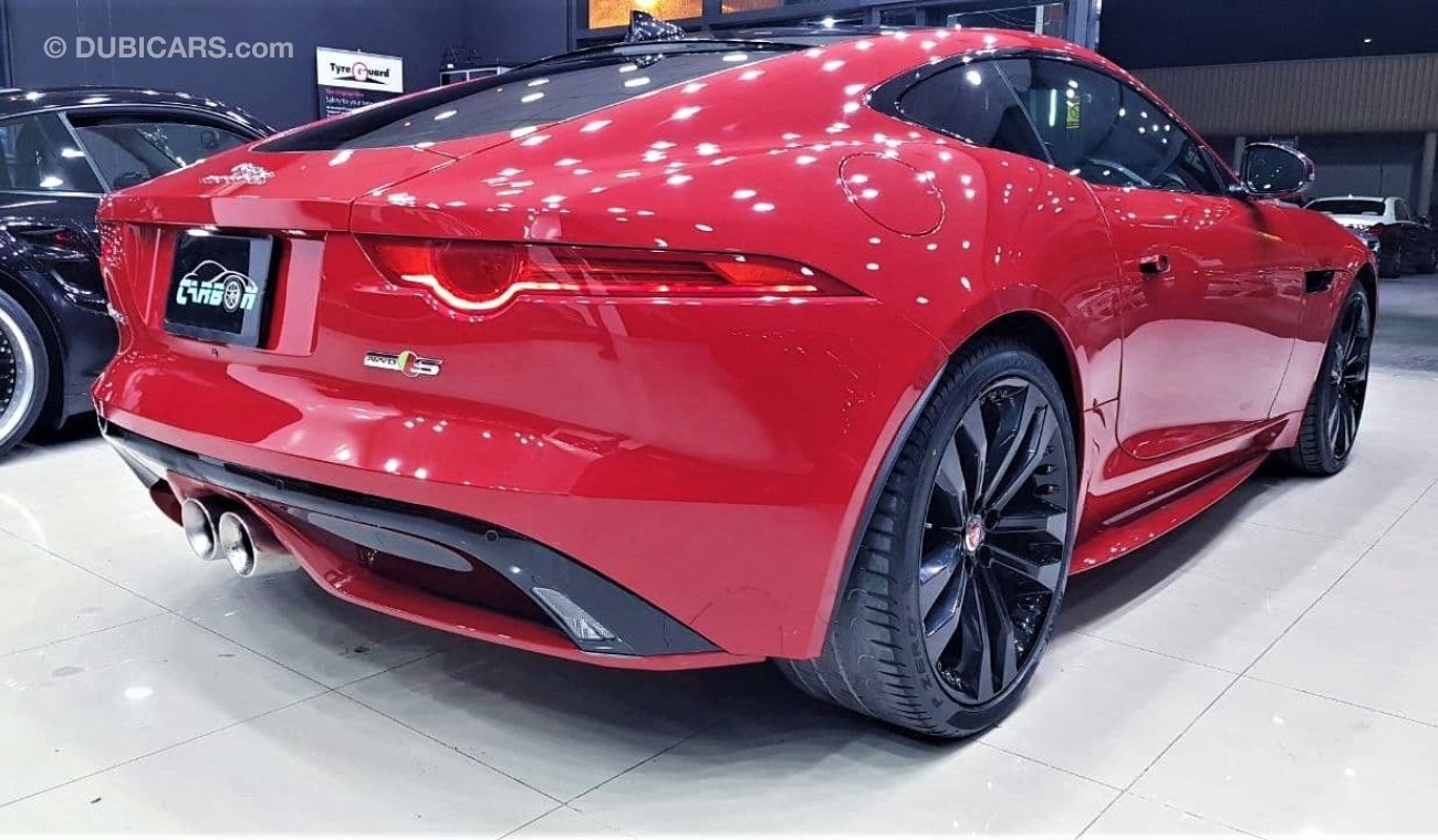 جاغوار F-Type JAGUAR F-TYPE S 2017 MODEL IN VERY GOOD CONDITION WITH A VERY LOW MILEAGE ONLY 29000 KM