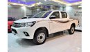 تويوتا هيلوكس EXCELLENT DEAL for our Toyota Hilux GL 2.7 VVT-i 4x4 2 Cabine 2019 Model!! in White Color! GCC Specs