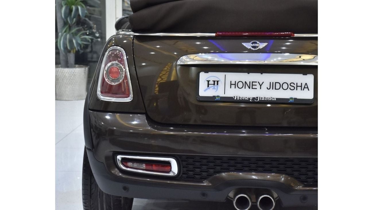 Mini Cooper S EXCELLENT DEAL for our Mini Cooper S Convertible ( 2011 Model ) in Brown Color GCC Specs