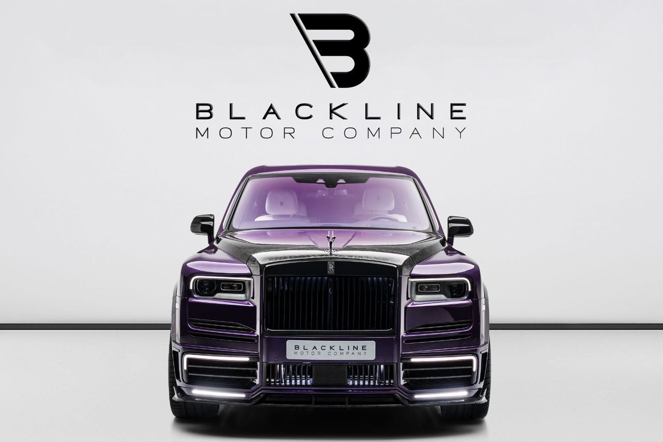 رولز رويس كولينان 2021 Rolls Royce Cullinan Mansory Black Badge, 1 Year Warranty, Service History, Low KMs, European