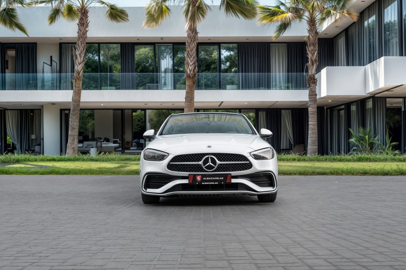 مرسيدس بنز C 200 C200 AMG | 3,134 P.M | 0% Downpayment | GARGASH WARRANTY / SERVICE!
