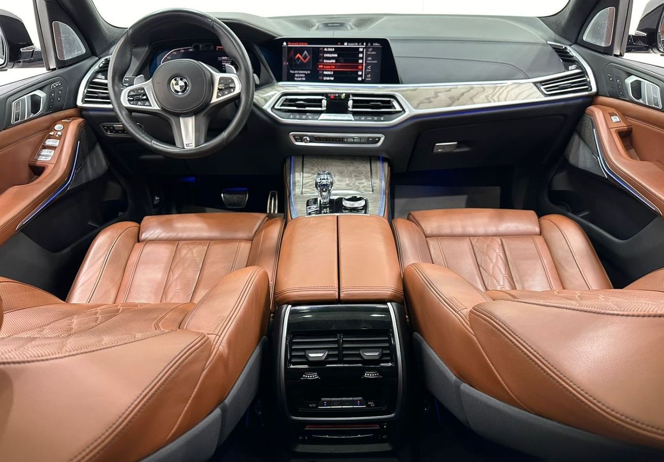 BMW X7 2019 BMW X7 xDrive50i M-Sport, April 2024 BMW Warranty + Service Pack, Captain Seats, Full Options, 